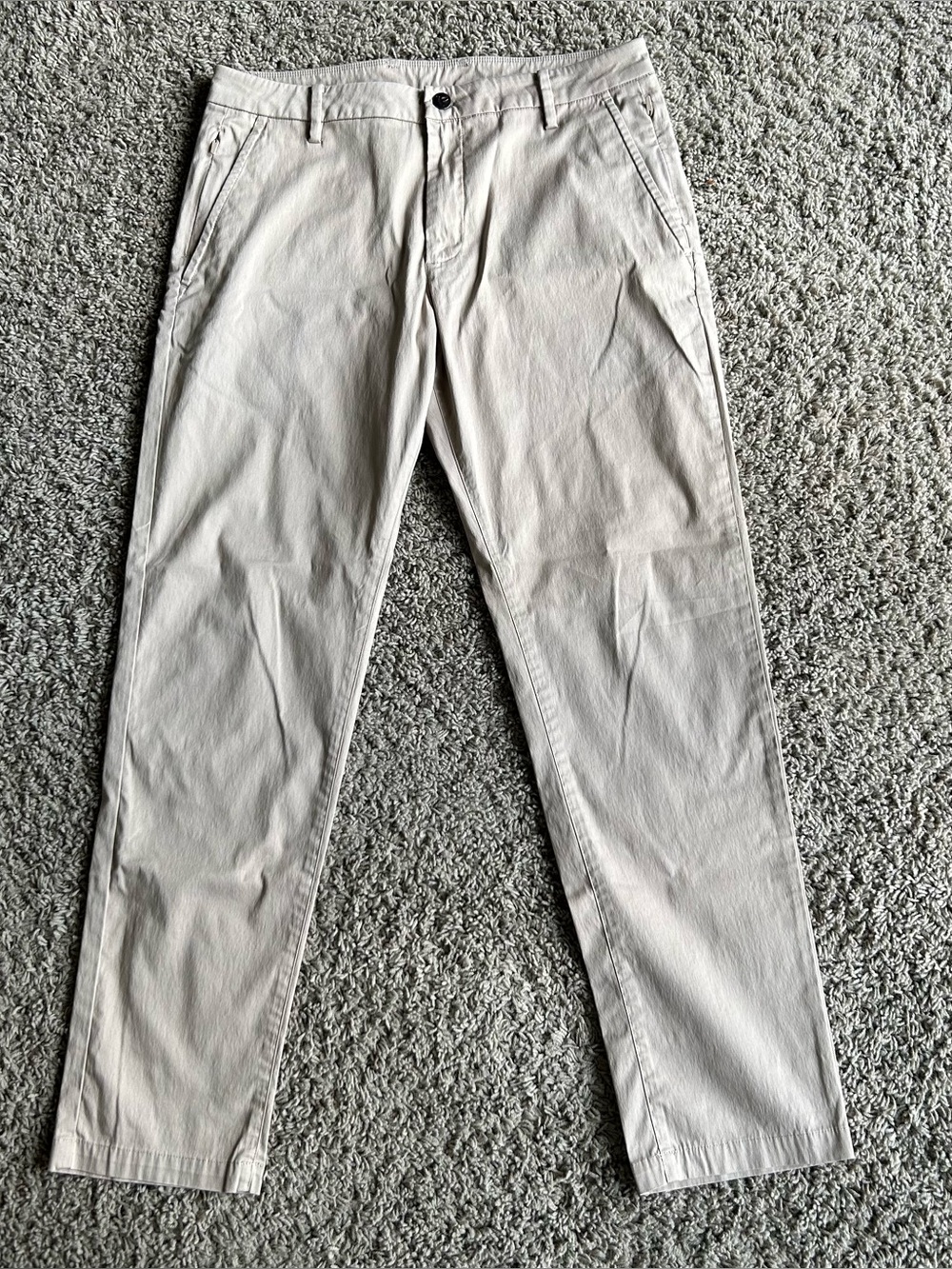 Bad Birdie Golf Pants Mens 32x28 Beige Khaki Casual Chino Athletic Performance